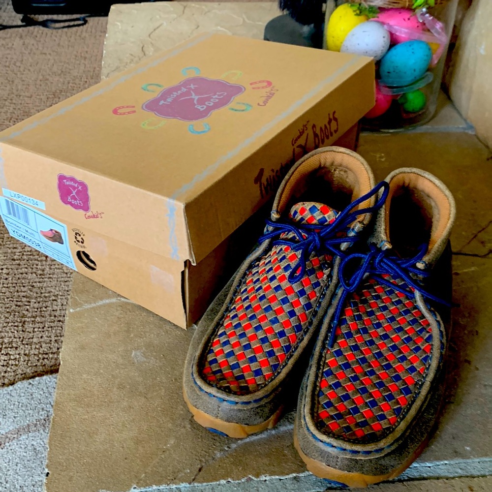 Twisted X Cowkids moccasin/boot